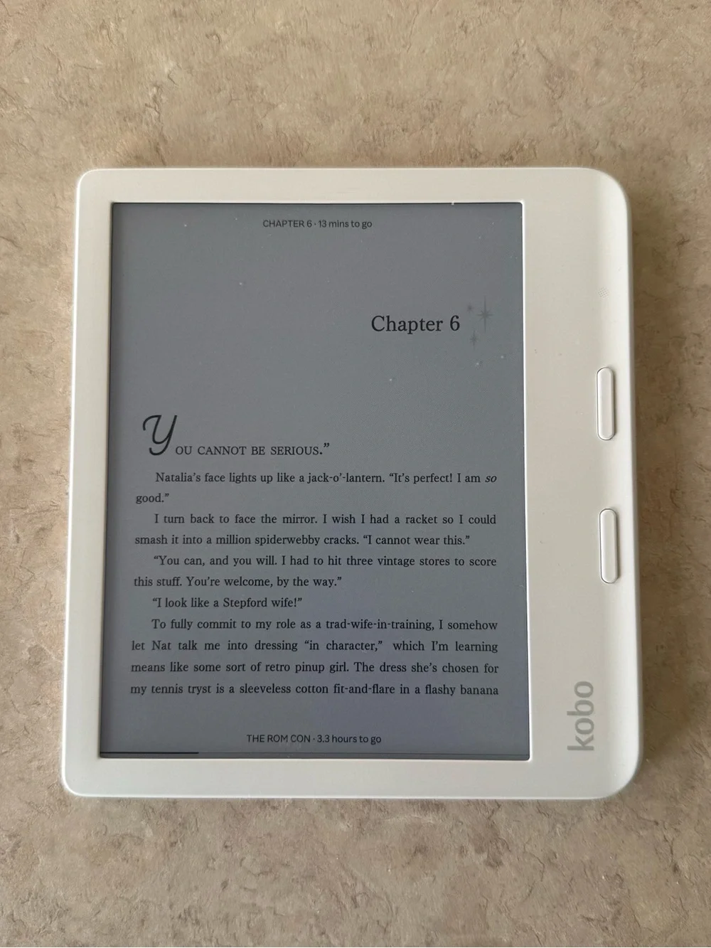 Kobo Libra Colour — White | Page Turning Buttons | Include Kobo Stylus Case